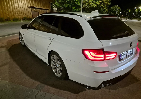 BMW Seria 5 cena 62999 przebieg: 256300, rok produkcji 2013 z Piła małe 232